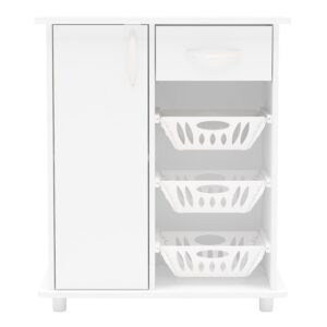 Compact Fruit Cabinet with 3 Baskets